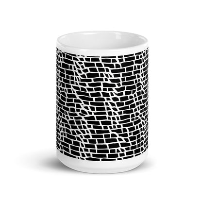 Forma Course ceramic coffee mug - 15 oz - front view