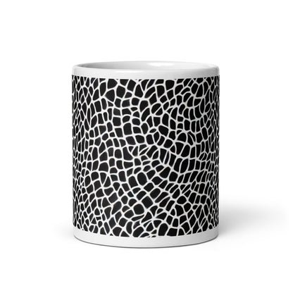 Forma Hide ceramic coffee mug - 11 oz - front view