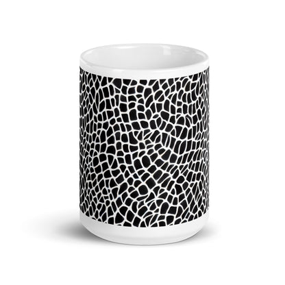 Forma Hide ceramic coffee mug - 15 oz - front view