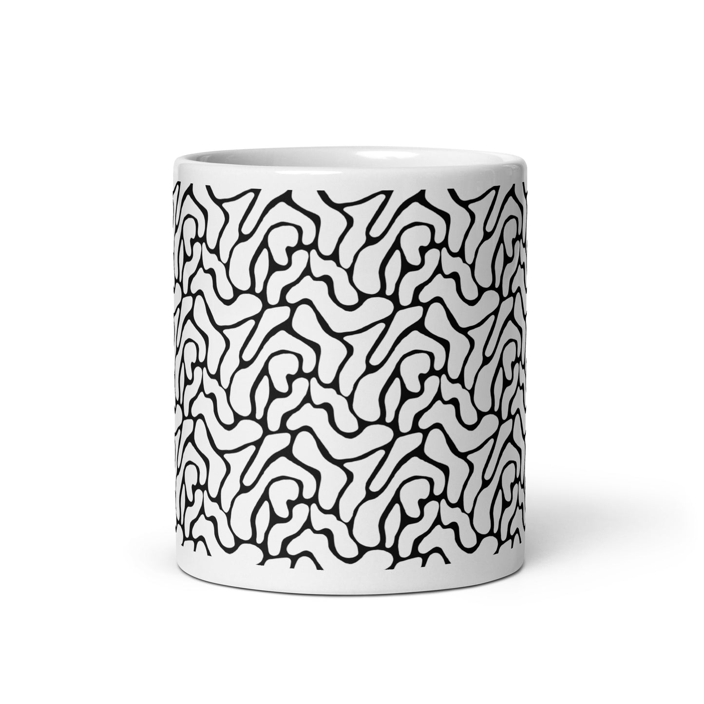 Forma Reef ceramic coffee mug - 11 oz - front view