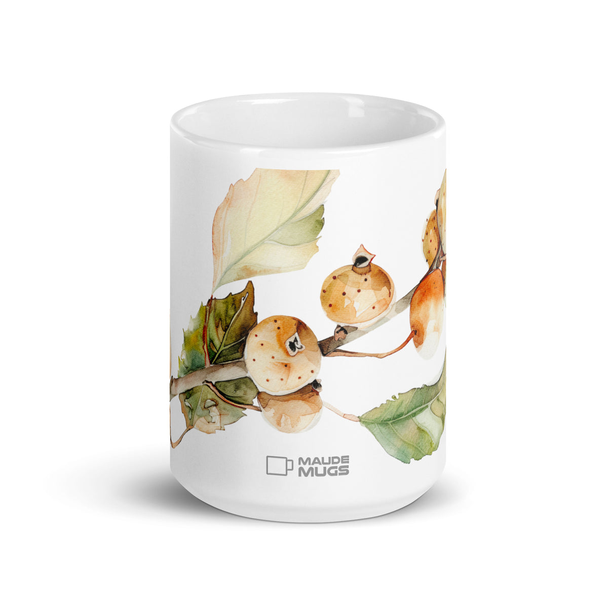 Harvest — Russet ceramic coffee mug - 15 oz - front view
