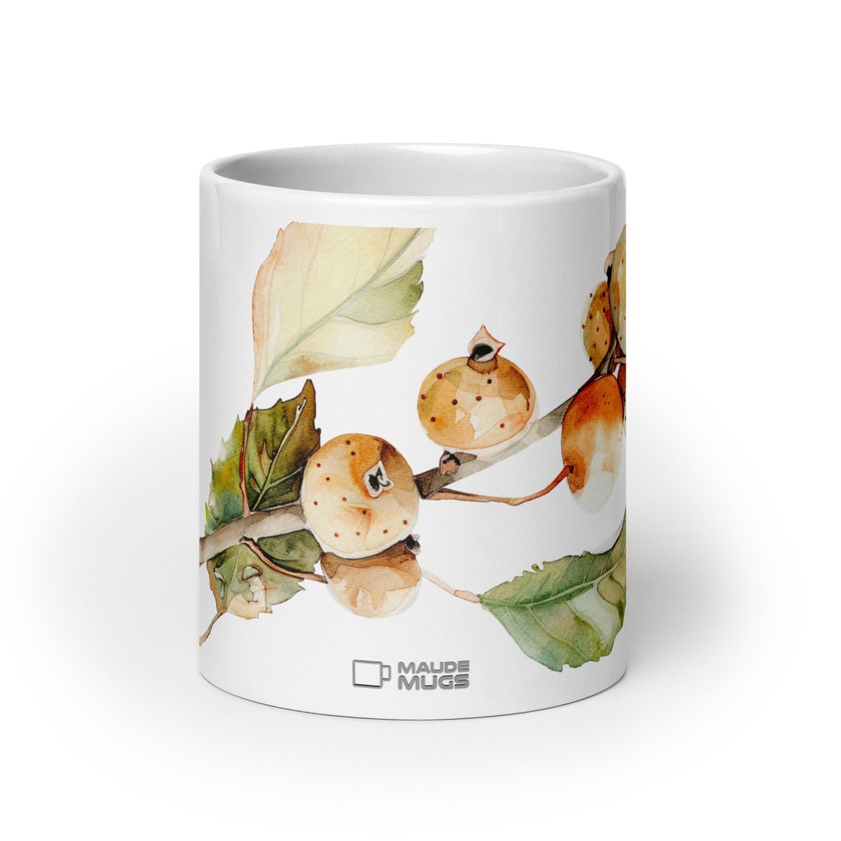 Harvest — Russet ceramic coffee mug - 20 oz - front view