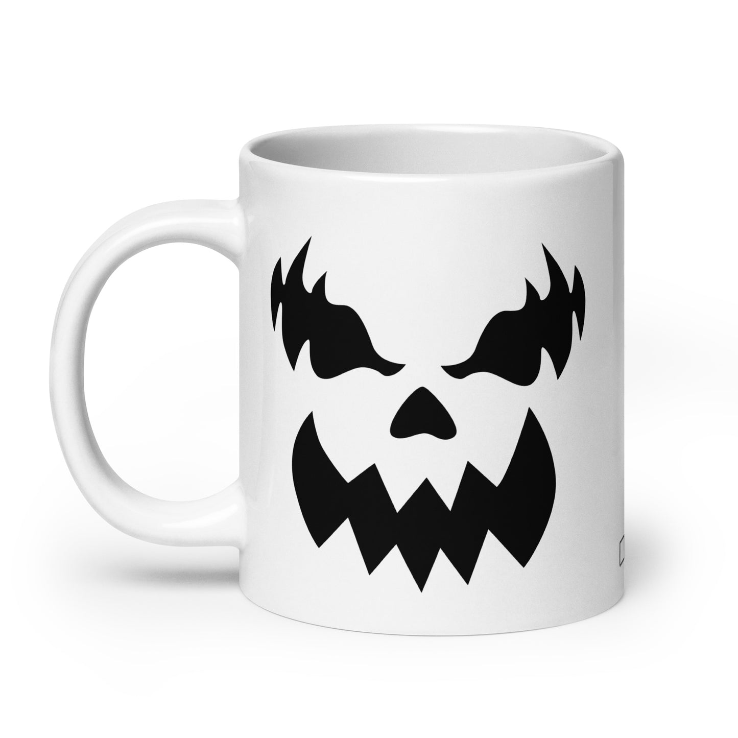 Haunt — Cackle ceramic coffee mug - 20 oz - handle on left