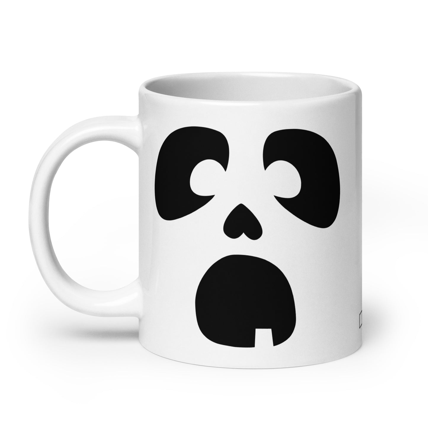 Haunt — Double Take ceramic coffee mug - 20 oz - handle on left