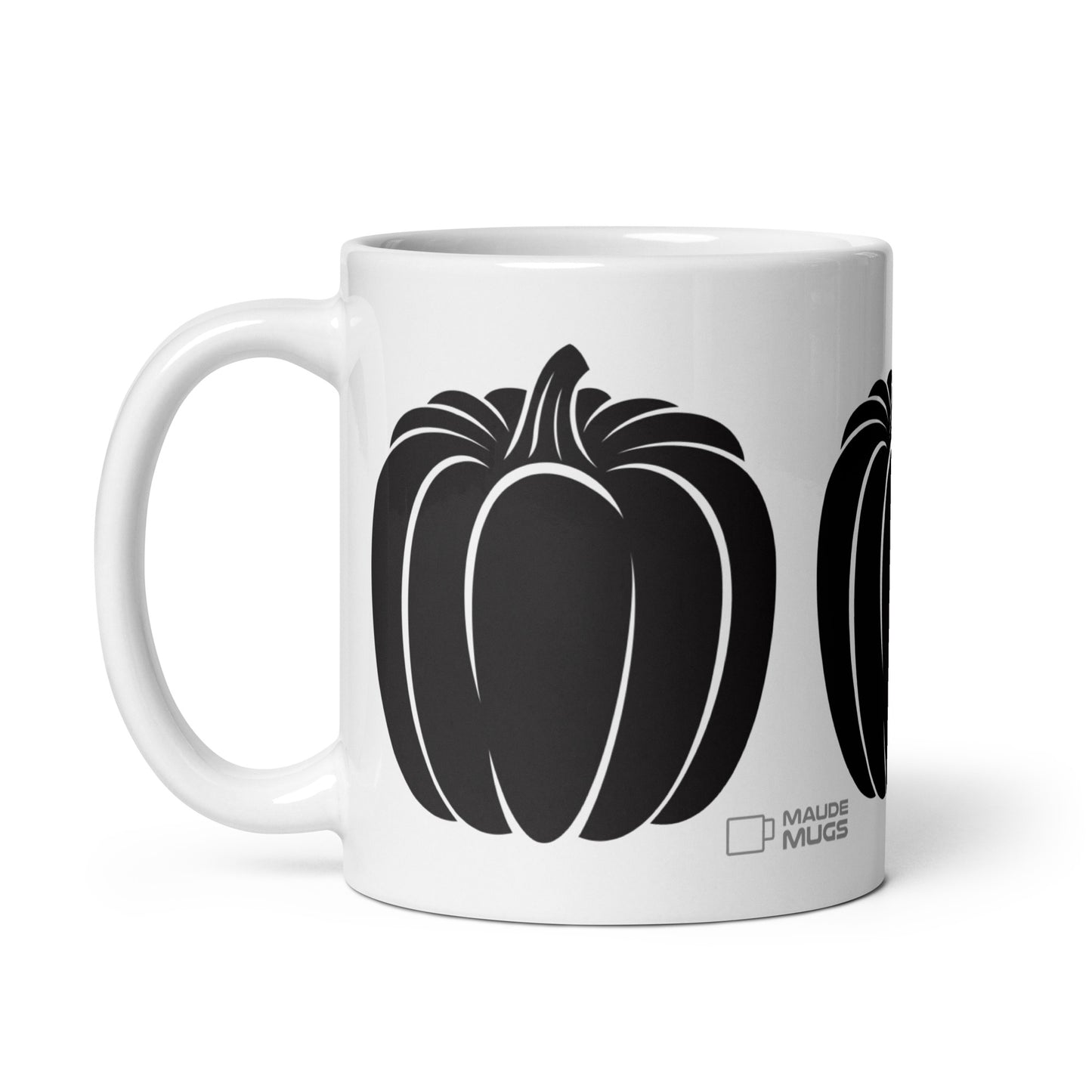 Jack — Classic ceramic coffee mug - 11 oz - handle on left