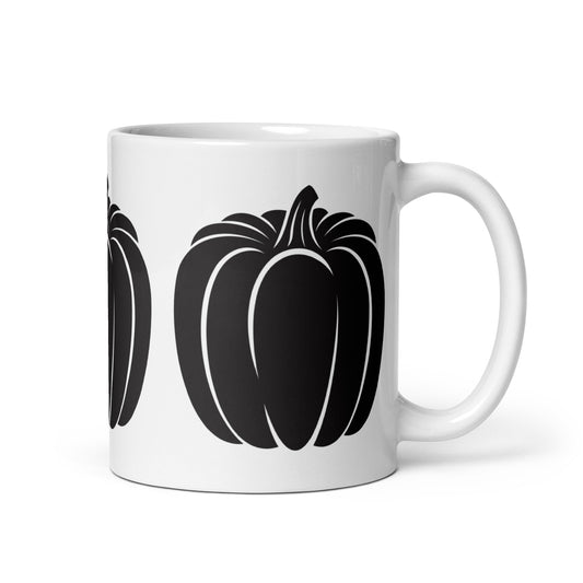 Jack — Classic ceramic coffee mug - 11 oz - handle on right