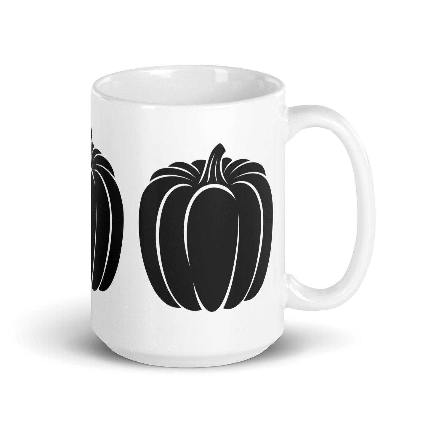 Jack — Classic ceramic coffee mug - 15 oz - handle on right