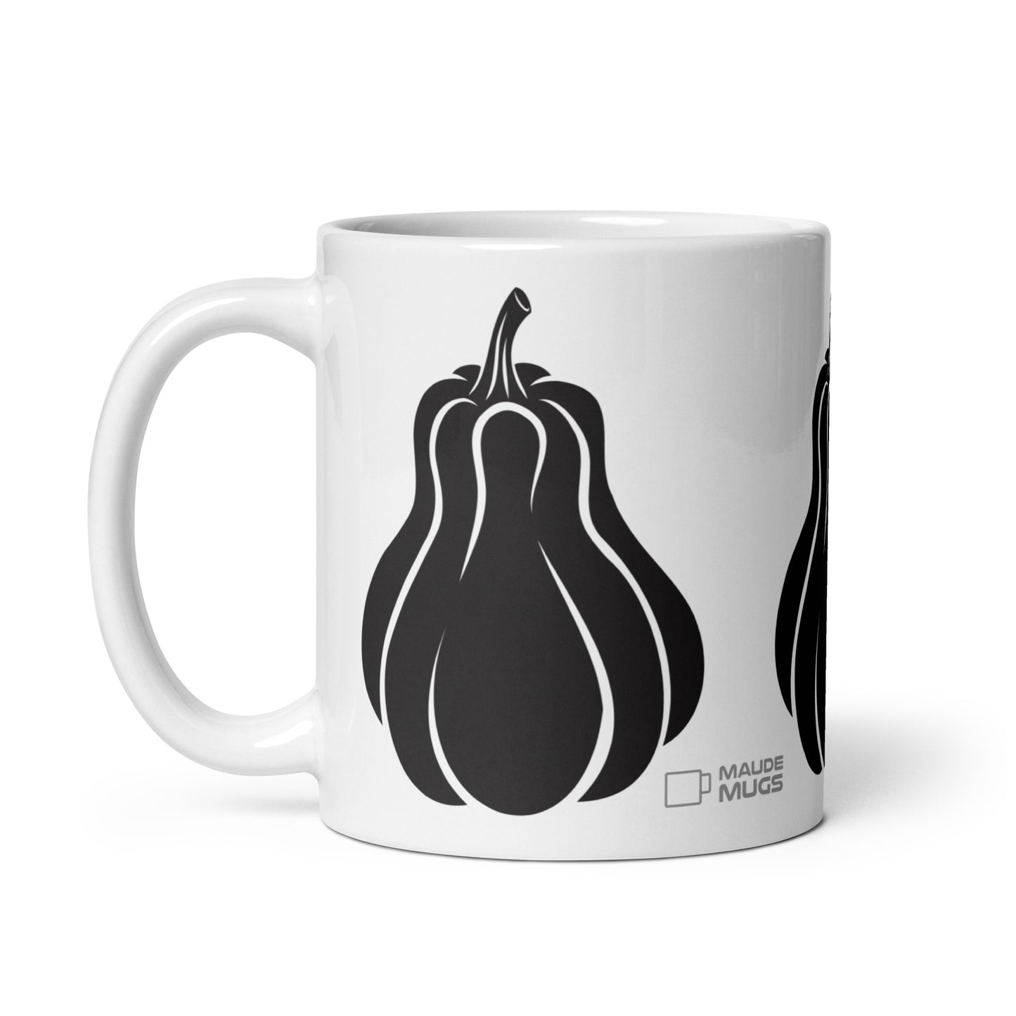 Jack — Full ceramic coffee mug - 11 oz - handle on left