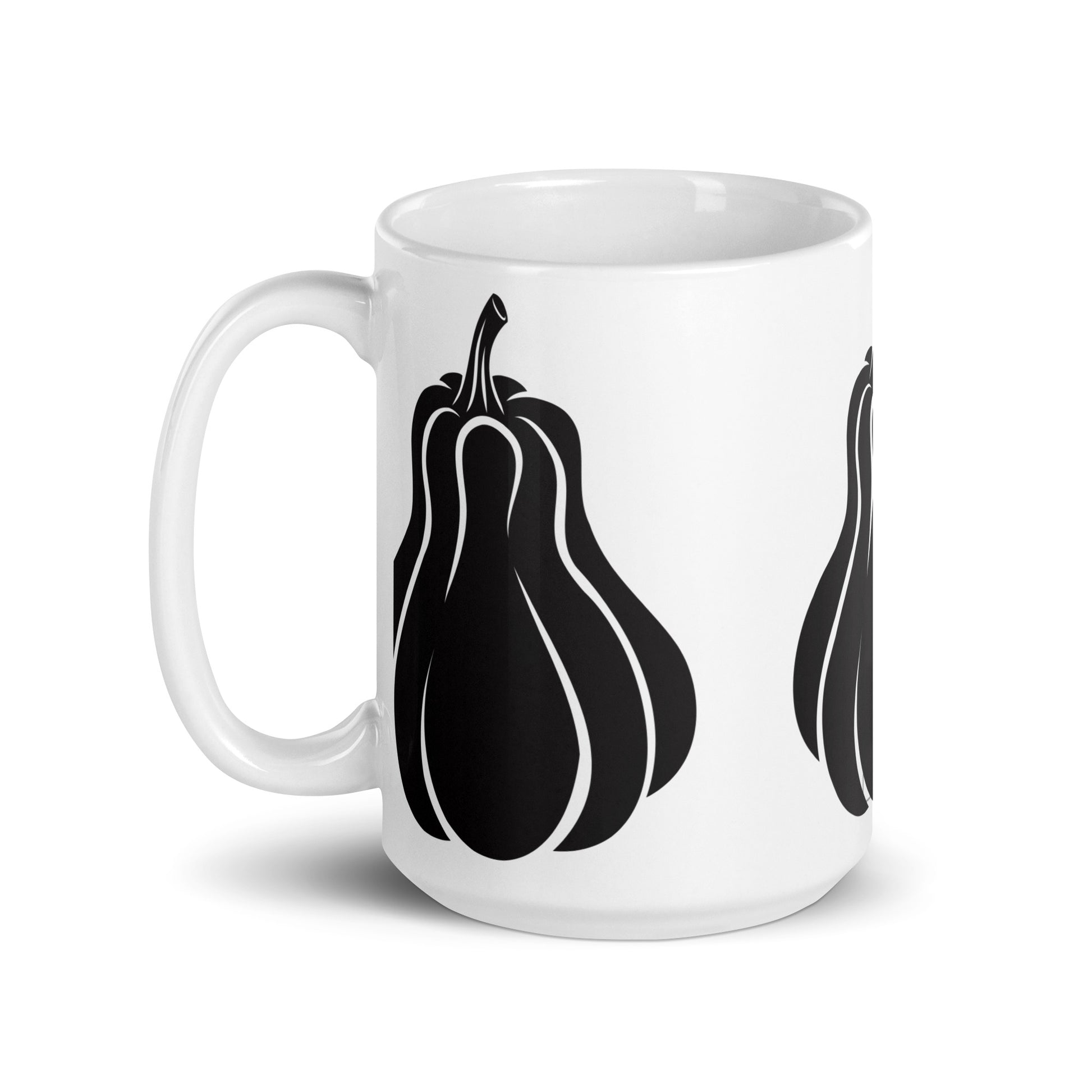 Jack — Full ceramic coffee mug - 15 oz - handle on left
