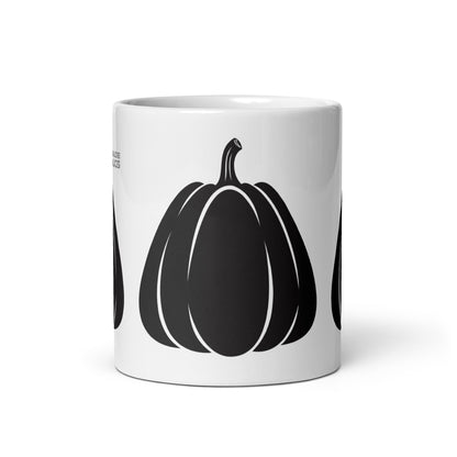 Jack — Tall ceramic coffee mug - 11 oz - front view