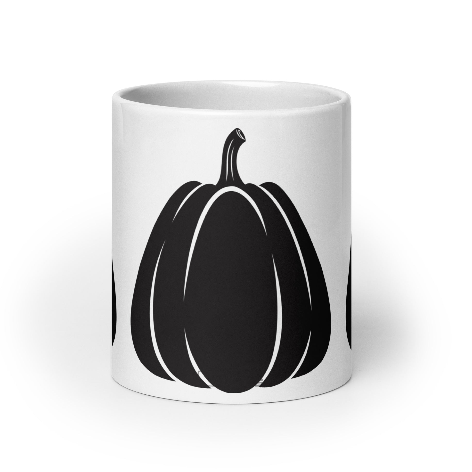 Jack — Tall ceramic coffee mug - 20 oz - front view