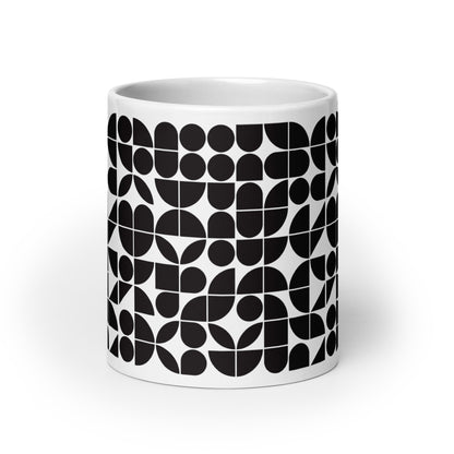 Mauderno Cog ceramic coffee mug - 20 oz - front view
