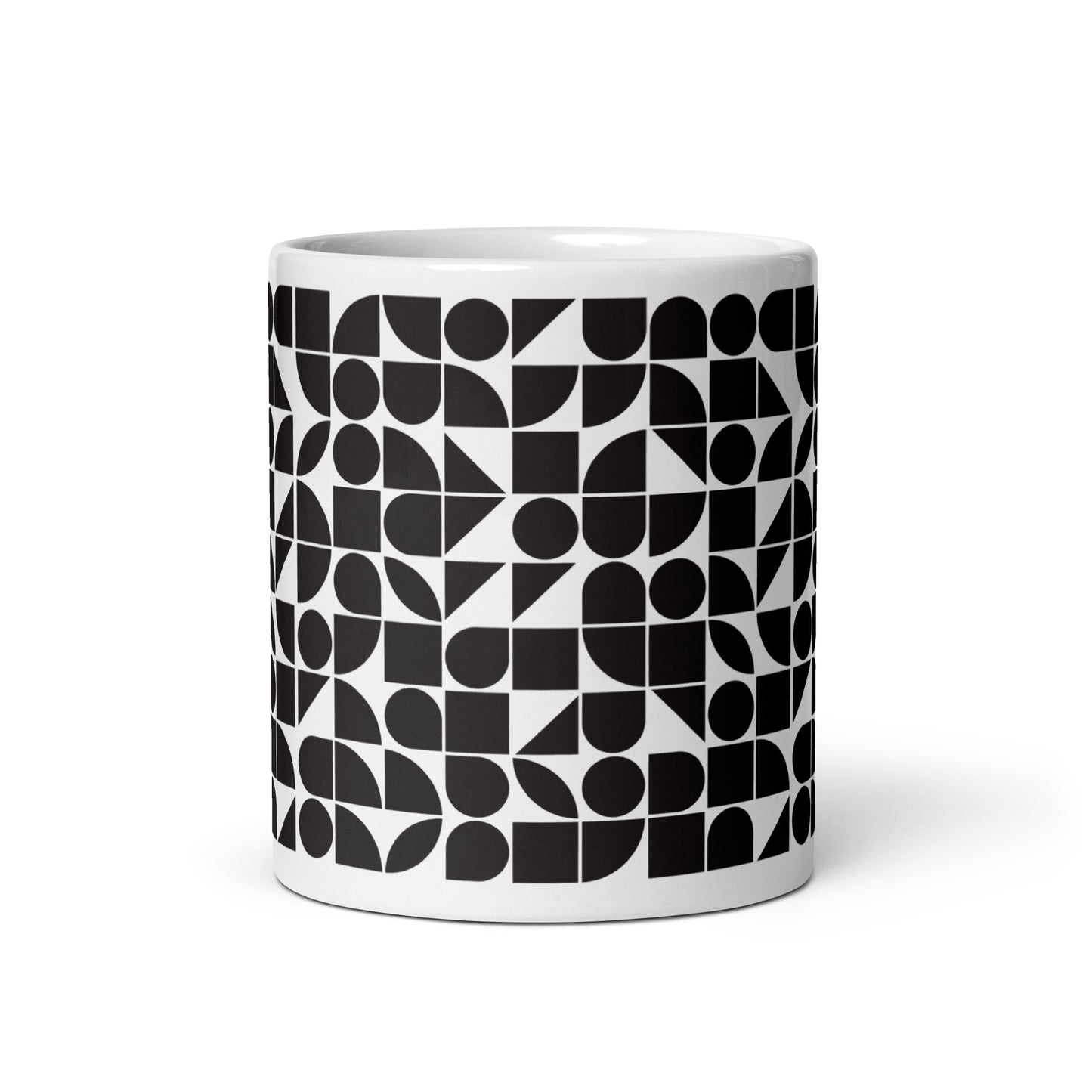 Mauderno Shard ceramic coffee mug - 11 oz - front view