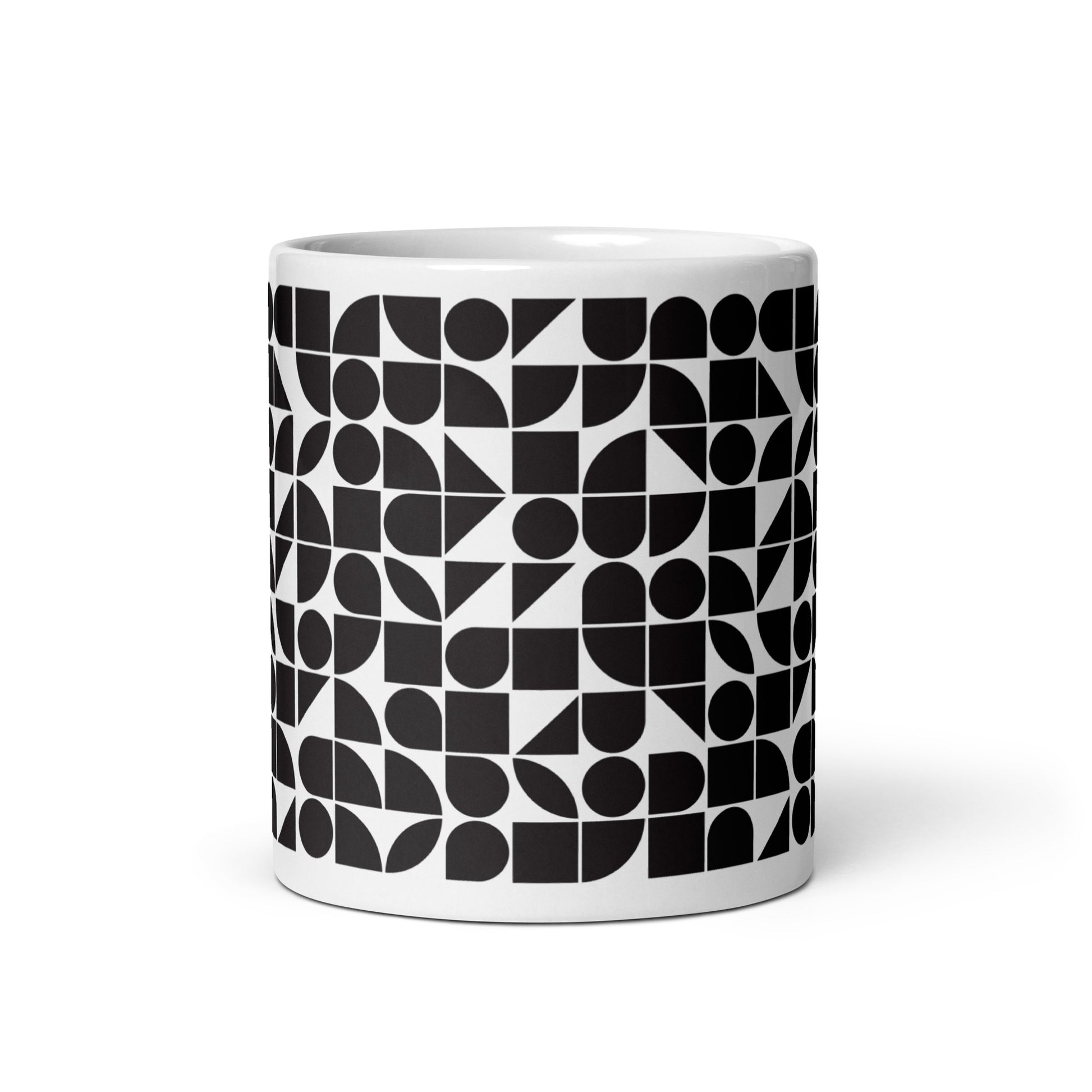 Mauderno Shard ceramic coffee mug - 11 oz - front view