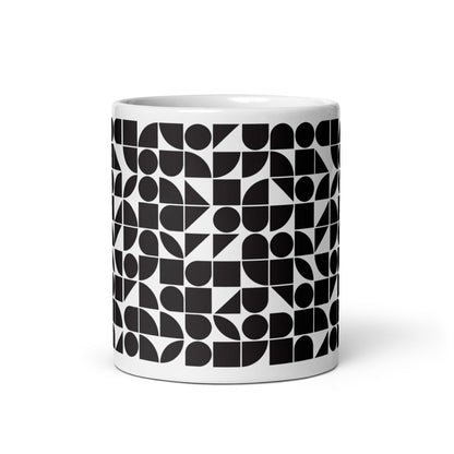 Mauderno Shard ceramic coffee mug - 11 oz - front view