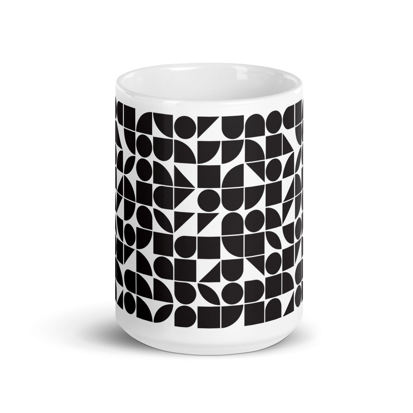 Mauderno Shard ceramic coffee mug - 15 oz - front view