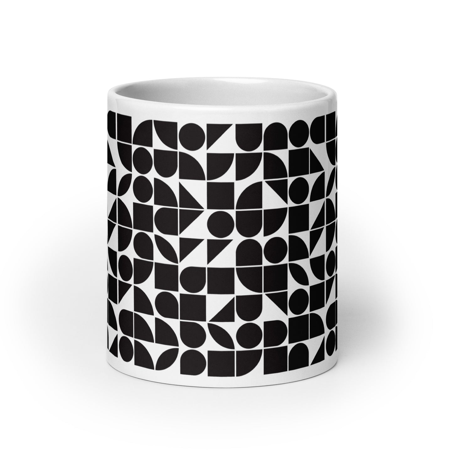 Mauderno Shard ceramic coffee mug - 20 oz - front view