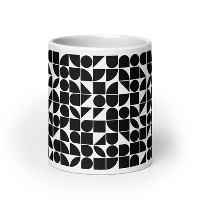 Mauderno Shard ceramic coffee mug - 20 oz - front view
