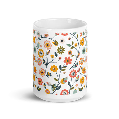 Posy — Ramble ceramic coffee mug - 15oz - front view