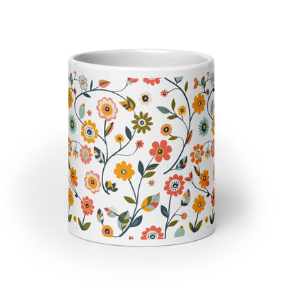 Posy — Ramble ceramic coffee mug - 20oz - front view
