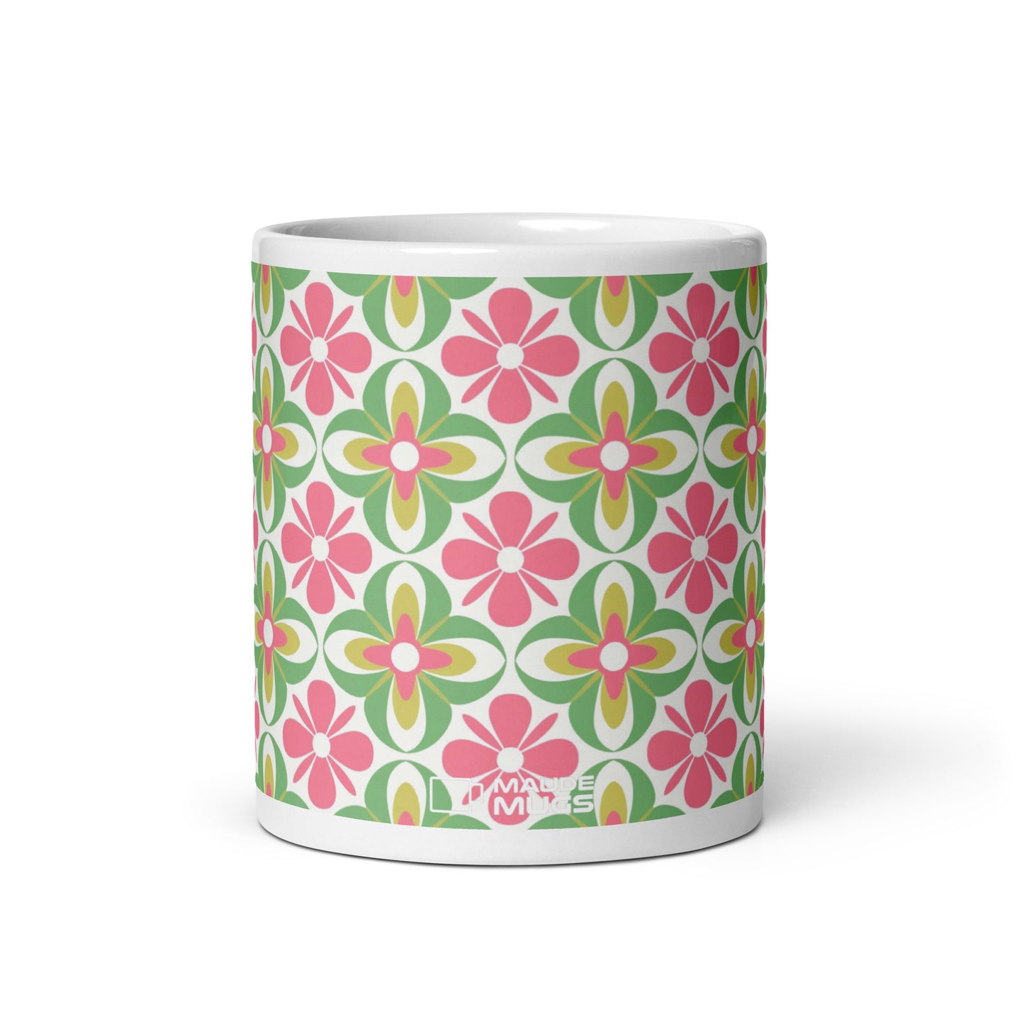 Riviera — Bloom ceramic coffee mug - 11oz - front view