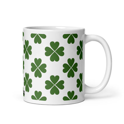 Shamrock — Grove ceramic coffee mug - 11oz - handle on right