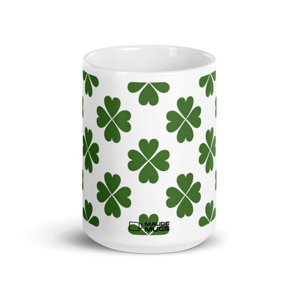 Shamrock — Grove ceramic coffee mug - 15oz - front view