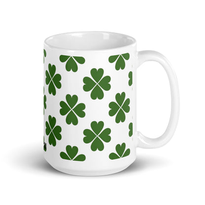 Shamrock — Grove ceramic coffee mug - 15oz - handle on right
