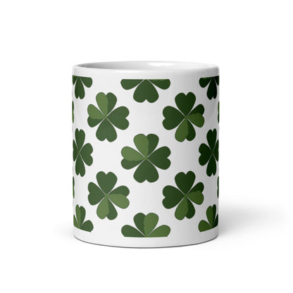 Shamrock — Ivy ceramic coffee mug - 11oz - front view