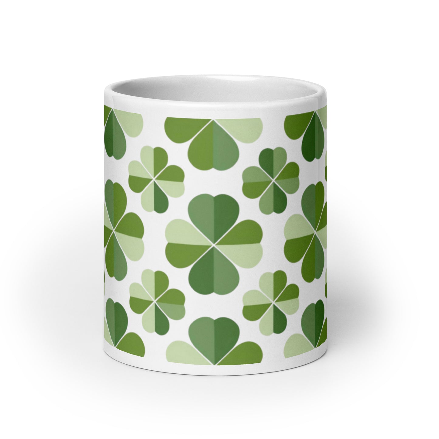 Shamrock — Meadow ceramic coffee mug - 20oz - front view