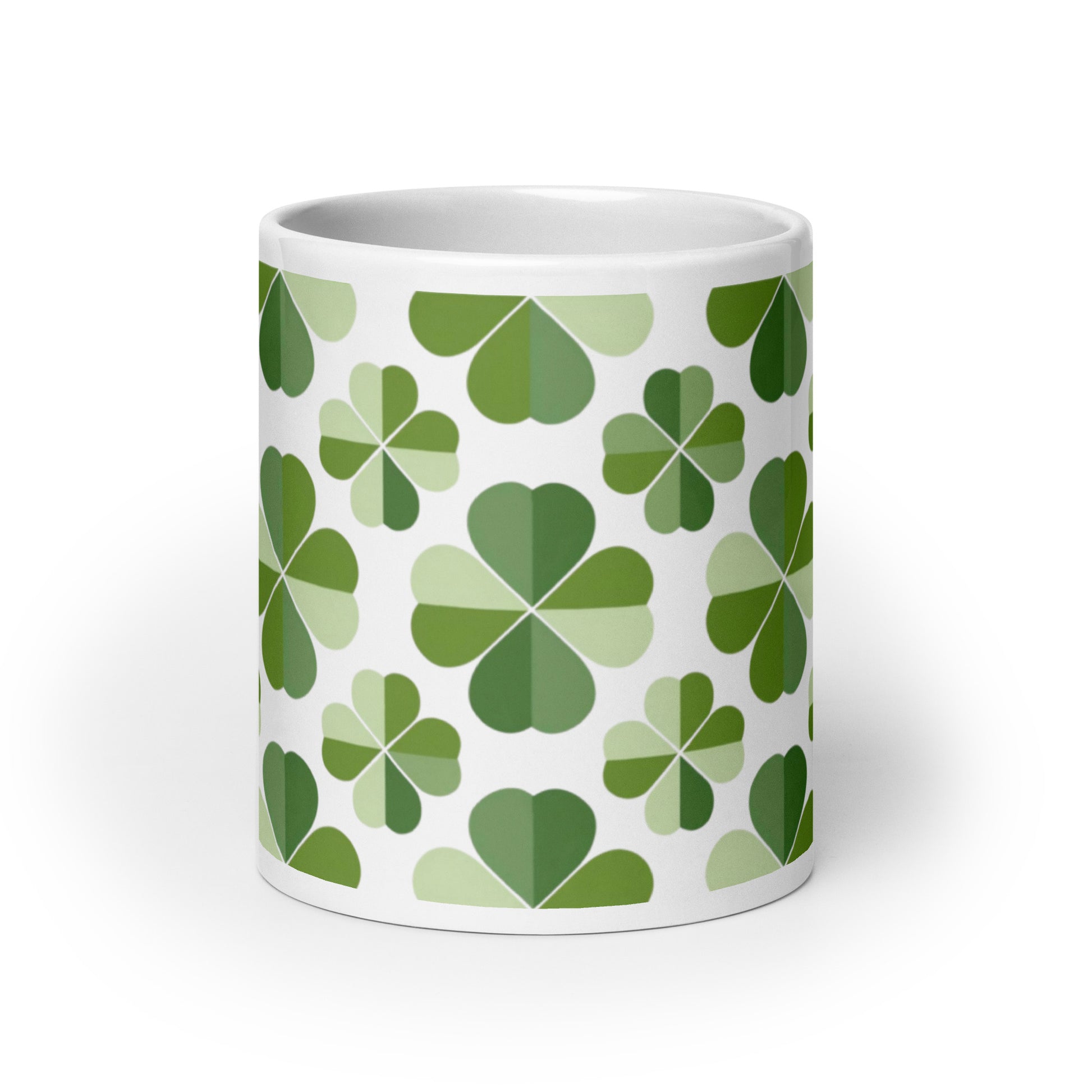 Shamrock — Meadow ceramic coffee mug - 20oz - front view