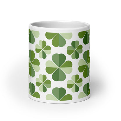 Shamrock — Meadow ceramic coffee mug - 20oz - front view