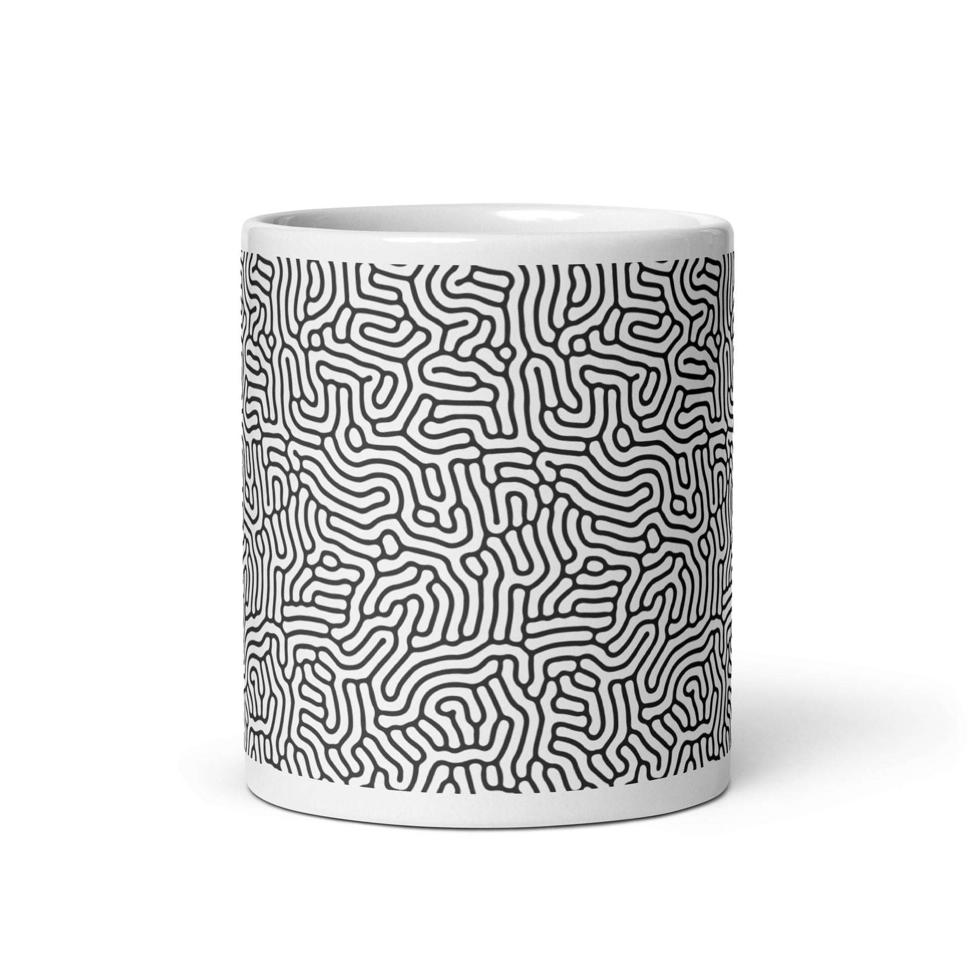 Turing Current ceramic coffee mug - 11 oz - front view
