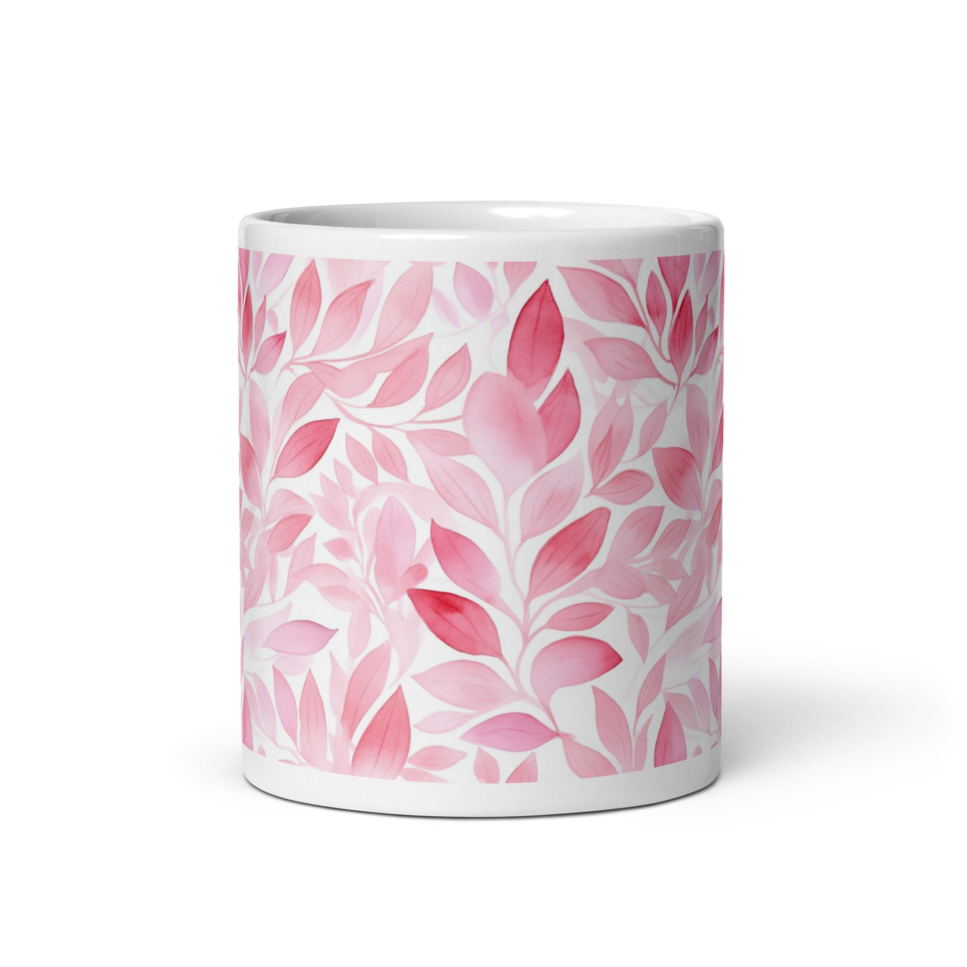 Understory — Blush ceramic coffee mug - 11oz - front view
