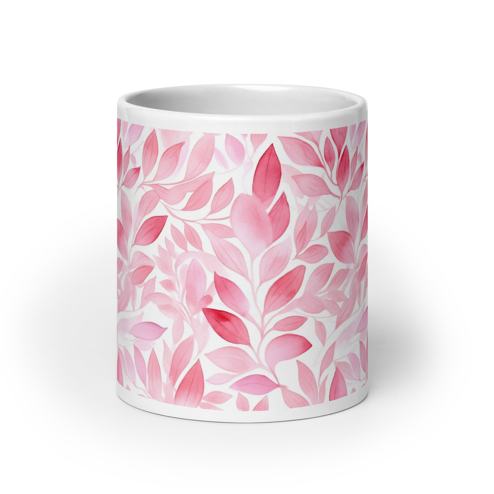 Understory — Blush ceramic coffee mug - 20oz - front view