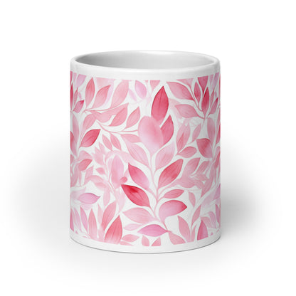 Understory — Blush ceramic coffee mug - 20oz - front view