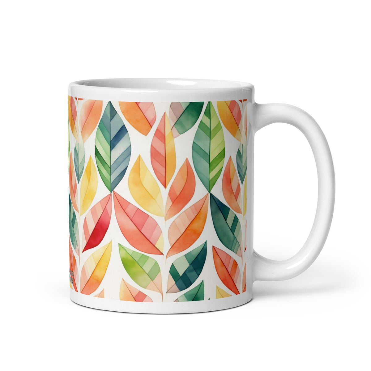 Understory — Prism ceramic coffee mug - 11oz - handle on right